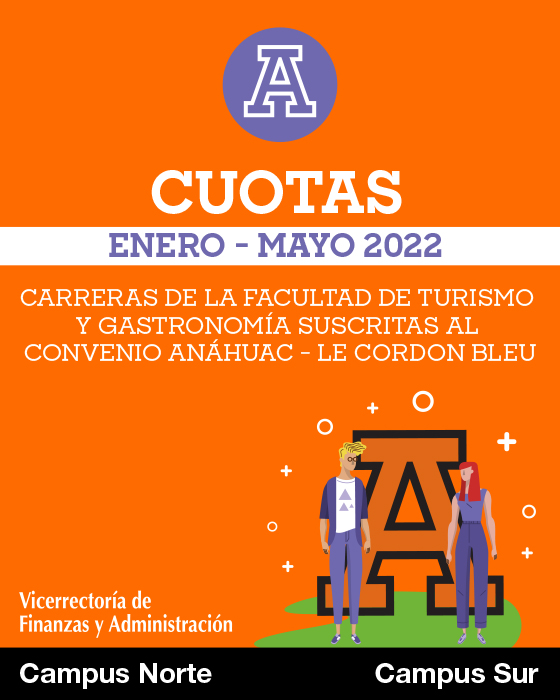 Colegiaturas de licenciatura Universidad Anáhuac México